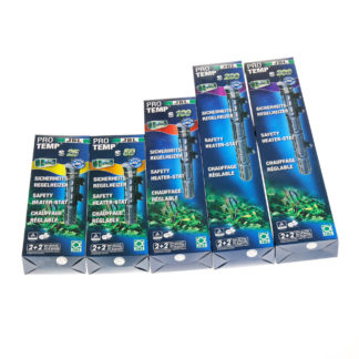 JBL PROTEMP S 50, 100, 200, 300 ฮีตเตอร์คุมอุณหภูมิในน้ำ สำหรับเลี้ยงปลาสวยงาม มีปลอกกันความร้อน