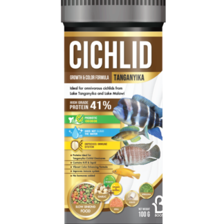 Boost Cichlid Growth & Color Formula Tanganyika อาหารปลาหมอสีแทนกันยิกา กลุ่มกินเนื้อ (เม็ดจมช้า)