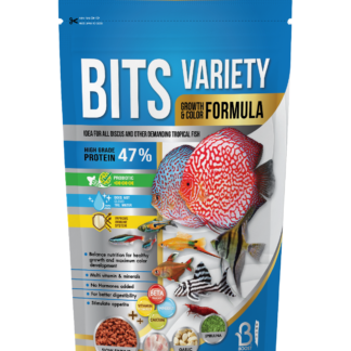 Boost Bits Variety Growth & Color Formula อาหารปลาชนิดเกล็ด สำหรับปลาสวยงาม