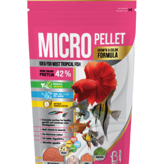 Boost Micro Pellet Growth & Color Formula อาหารปลาสวยงามขนาดเล็ก (เม็ดลอย)