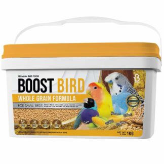 Boost Bird Whole Grain Formula อาหารนกสูตรธัญพืช เพื่อนกแก้วและนกทุกประเภทที่กินธัญพืช