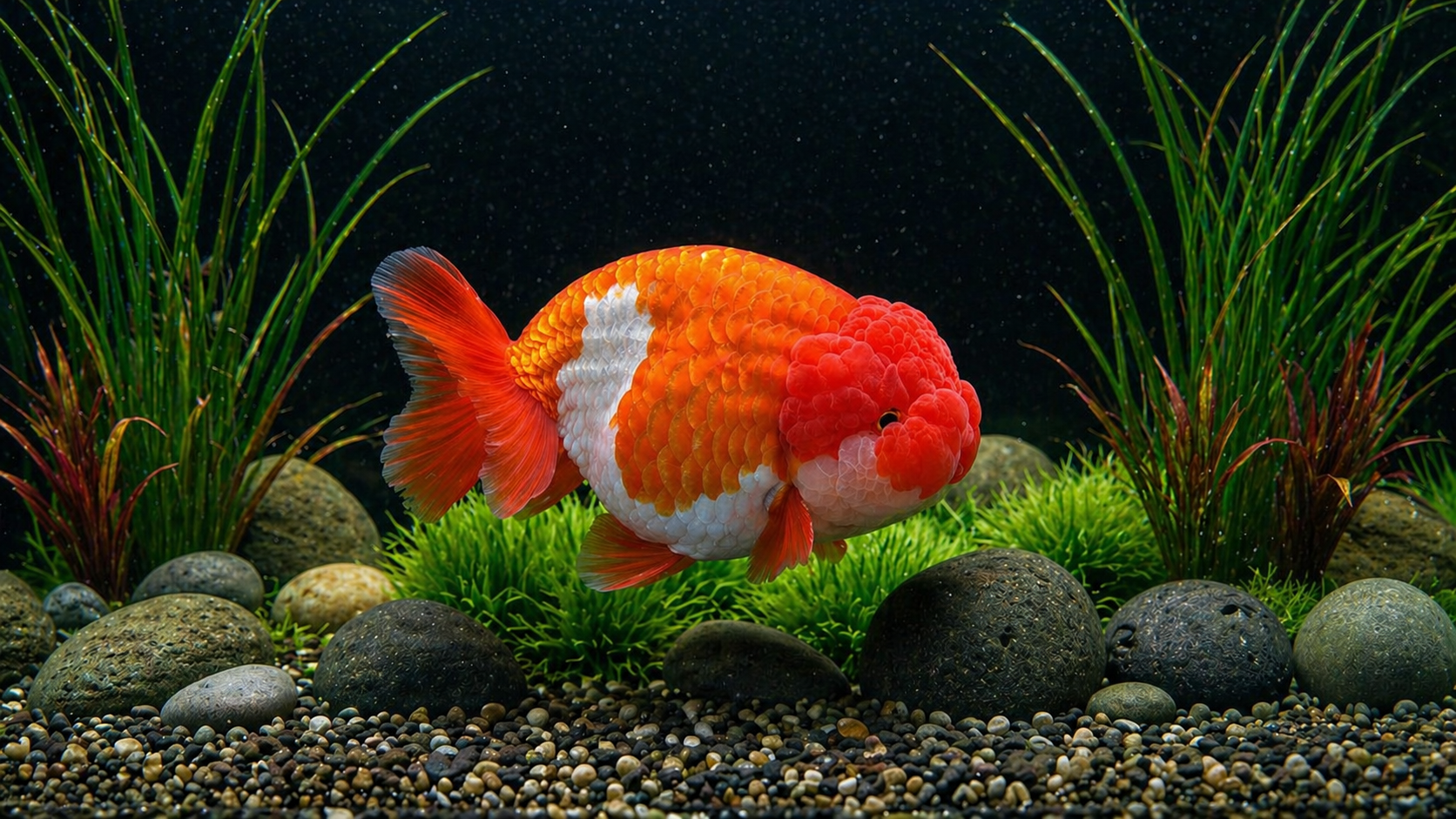 สายพันธุ์ปลาทอง สิงห์ (Lionhead/Ranchu) : ปลาไม่มีครีบหลัง ทรงกลมมน น่ารัก ปลาทองสายพันธุ์ไลอ้อนเฮดโดดเด่นด้วยรูปร่างที่แปลกตาคือ ไม่มีครีบหลัง ทำให้แผ่นหลังดูโค้งมนสวยงามต่อเนื่องไปจนถึงโคนหาง ลำตัวอ้วนสั้นดูน่ารักน่าเอ็นดู มีวุ้นที่หัวและแก้มหนาแน่นจนดูคล้ายหน้าสิงโต สำหรับสายพันธุ์รันชูจะเน้นความแข็งแรงของเส้นหลังที่คล้ายแผ่นกระดานมากเป็นพิเศษ